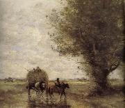 unknow artist The wagon  carry the grass Spain oil painting artist